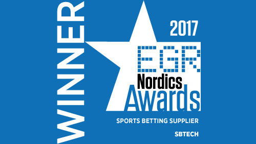 SBTech wins eGR Nordics Award for best sports betting supplier