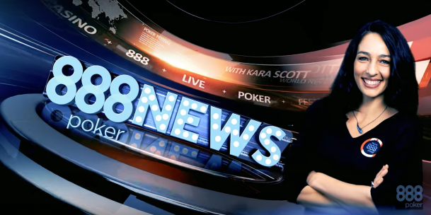 Kara Scott is the new Host of 888poker News